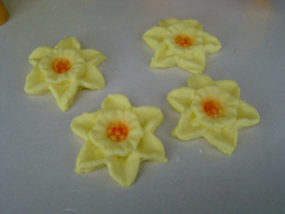 Kwiatek żonkil - żółto-cytrynowe 1 op ( 4 szt)