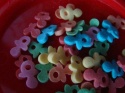 Posypka konfetti smoczki -mix kolorowy 1 op (50gr)