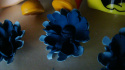 Kwiatki chabry -4 cm 1op ( 3 szt)
