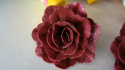 Róża Chińska - cieniowana burgund (1 op- 3 szt)