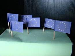 Flagi Unii Europejskiej 1 op ( 10 szt)
