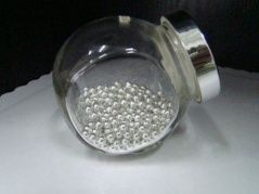 Perełki cukrowe srebrne 5 mm 1op (50gr)