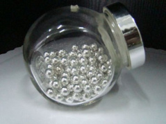 Perełki cukrowe srebrne 7 mm 1 op (50gr)
