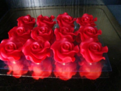Róża duża czerwona -L N 1 op ( 3 szt)