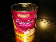 Malina w żelu - Frużelina - 1 szt ( puszka 3,2 kg)