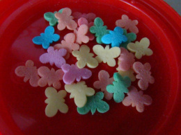 Posypka konfetti motylki -mix kolorowy 1 op (50gr)