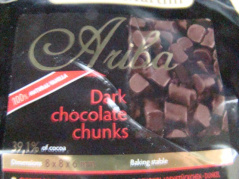 Posypka czekoladowa ciemna chunks 1 op ( 1 kg)