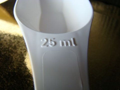 Szufelka miarka 25 mml - 1 szt Szufelka miarka 25 mml - 1 szt
