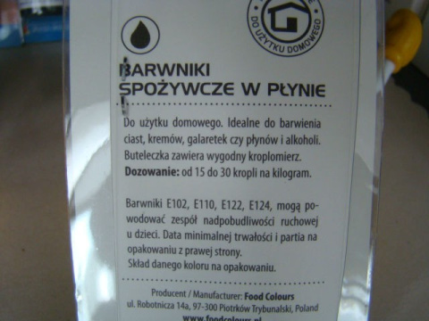 Barwnik ecru cielisty w płynie z zakraplaczem( 20ml) Barwnik ecru cielisty w płynie z zakraplaczem( 20ml)