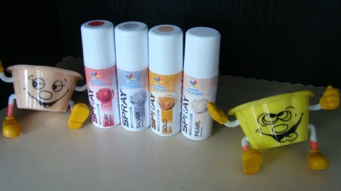 Barwnik new gold złoty -spray 1 op -50ml Barwnik new gold złoty -spray 1 op -50ml
