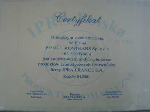 Aromat truskawka 1 l nr 23355 Aromat truskawka 1 l nr 23355
