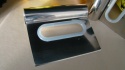 Skrobka metalowa z uchwytem - ergonomiczna do dzielenia ciasta na kęsy