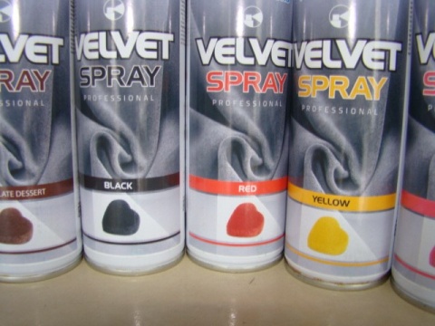Barwnik spray - zamsz(velvet) żółty 1 op -250ml Barwnik spray - zamsz(velvet) żółty 1 op -250ml