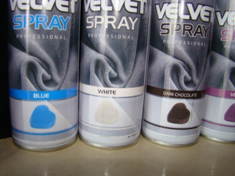 Barwnik spray - zamsz(velvet) biały 1 op -250ml Barwnik spray - zamsz(velvet) biały 1 op -250ml