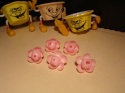 Róża mała pełna - różowa - 1op (5 szt)