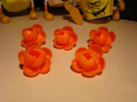 Róża mała pełna - pomarańczowa - 1op (5 szt)