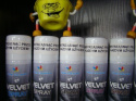 Barwnik spray - zamsz(velvet) niebieski 1 op -250ml
